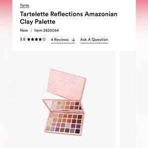 NEW tarte - Tartlette Reflections 28 color eyeshadow palette